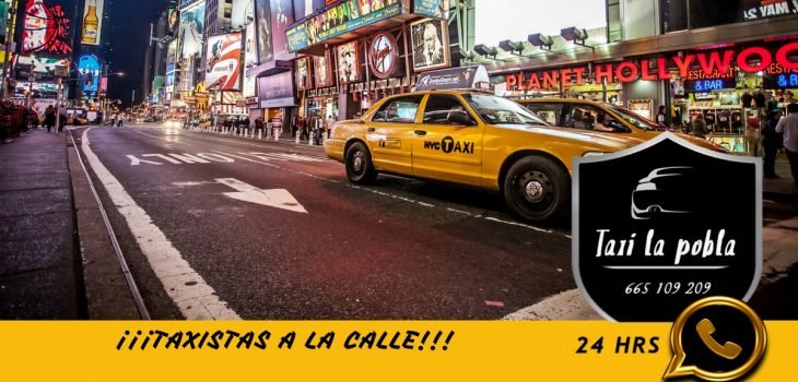 TAXISTAS A LA CALLE